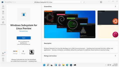 A preview of WSL in the Microsoft Store is now available!.